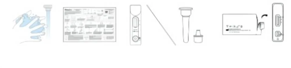 Colloidal Gold Coronavirus Antigen Rapid Detection Kit