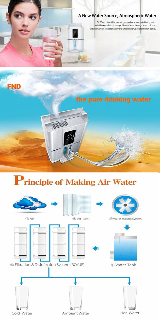 New Product Water From Air Machine Drinking Healthy Water