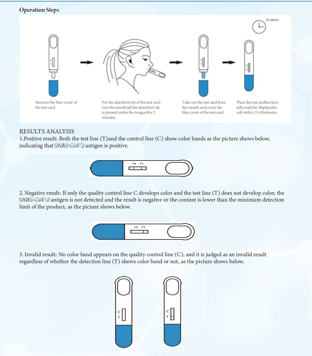 Medical CE ISO13485 Approved Medical Supply Fast Testing Disposable Diagnostic Antigen Rapid Test Kit with Quick AG Test Kit Antigen Kit