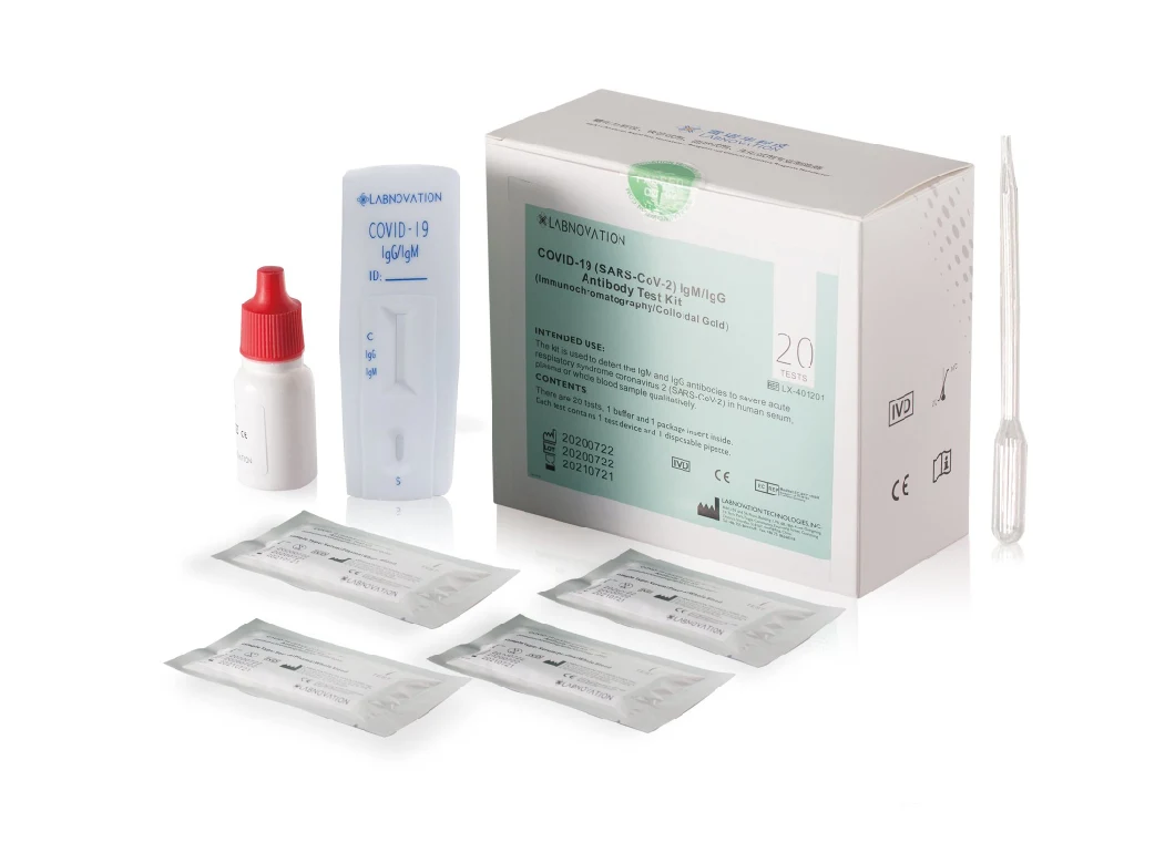 Antibody Quick Test Kit Igm/Igg Antibody Testing Medical Use Rapid Test Kit