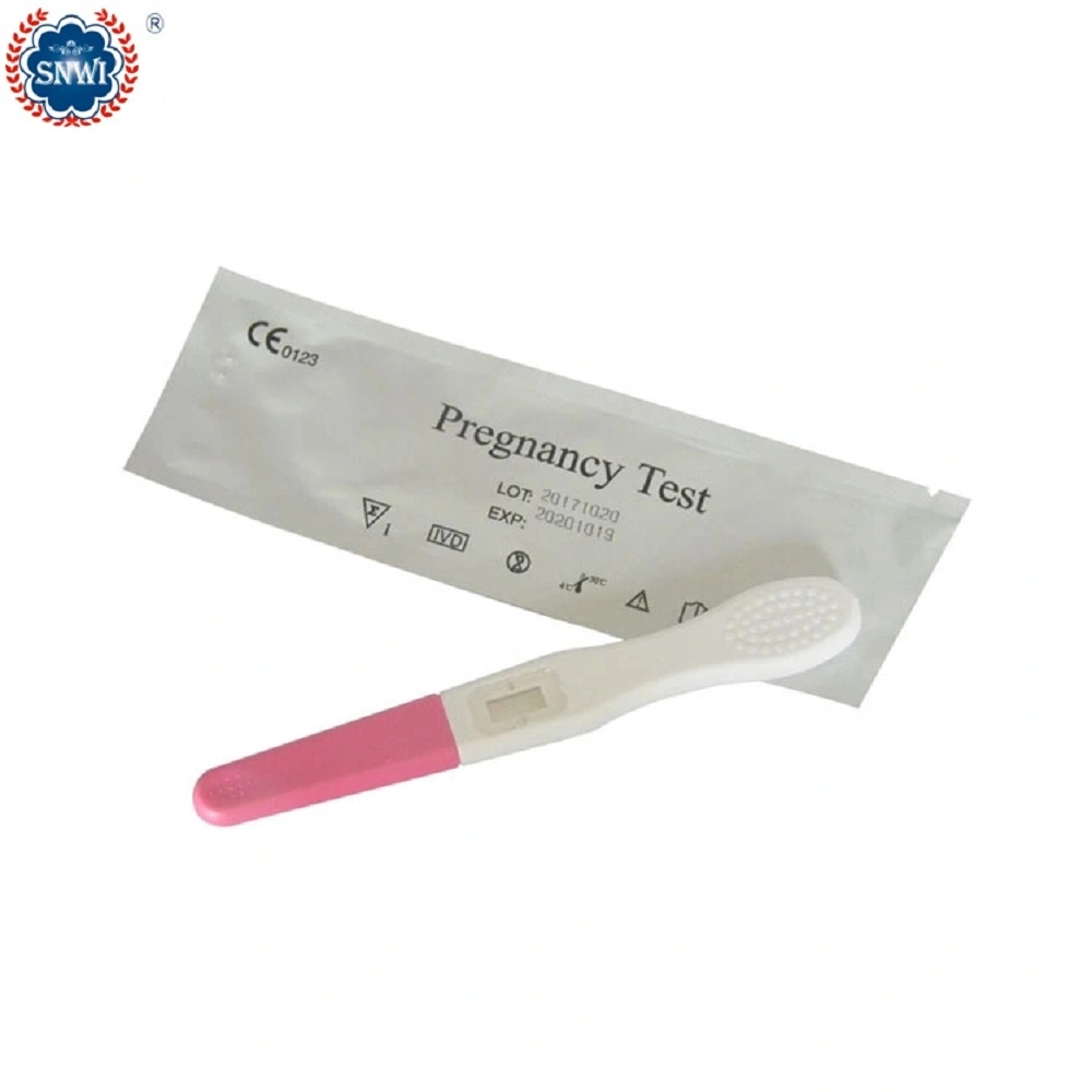 High Accuracy One Step Medical Diagnostic HCG Urine Testing Colloidal Gold Rapid Screen Pregnancy Test Kit (Strips/Cassette/Midstream)