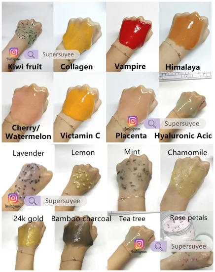 Venda imperdível no atacado máscara de gel facial e corporal para cuidados com a pele, pó orgânico descascado, máscara de gel de ouro 24 K Vampiro