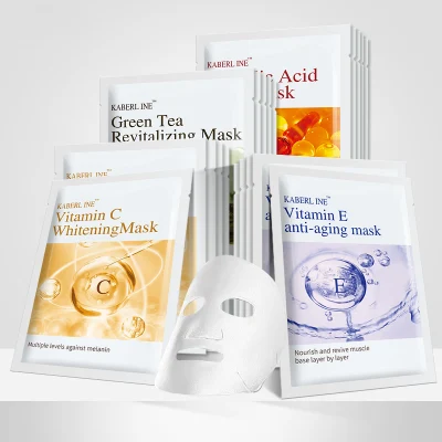 Fabricante OEM ODM Custom Anti-Aging Face Care Mask Korean Organic Moisturizer Whitening Mascarillasl Facial Mask