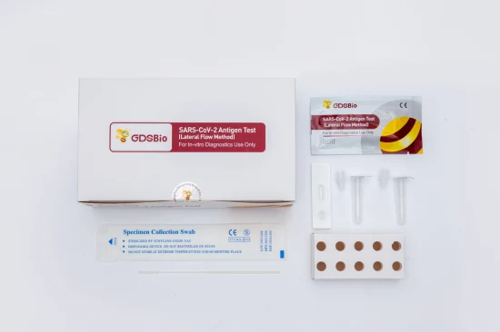 Kit de detecção de antígeno rápido e preciso Kit de teste rápido de antígeno de saliva